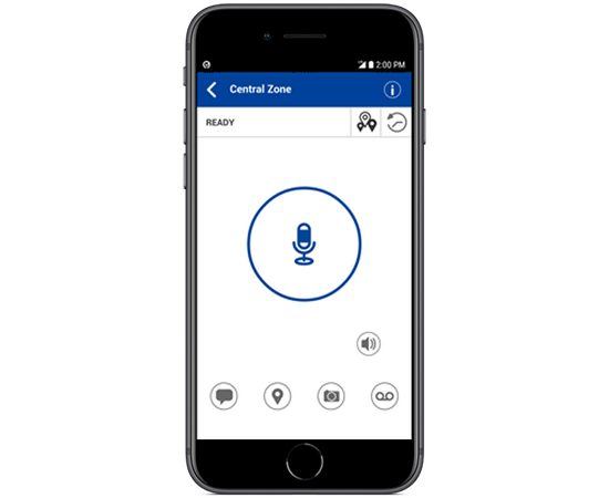 Motorola WAVE OnCloud Push-to-Talk app